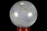 Polished Lazurite Sphere - Madagascar #84235-1